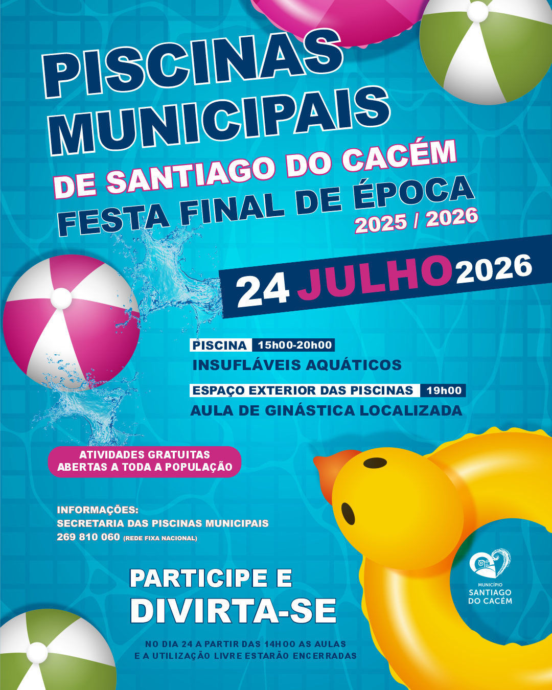 Festa Final de Época 2025/2026 – Piscinas Municipais — event image